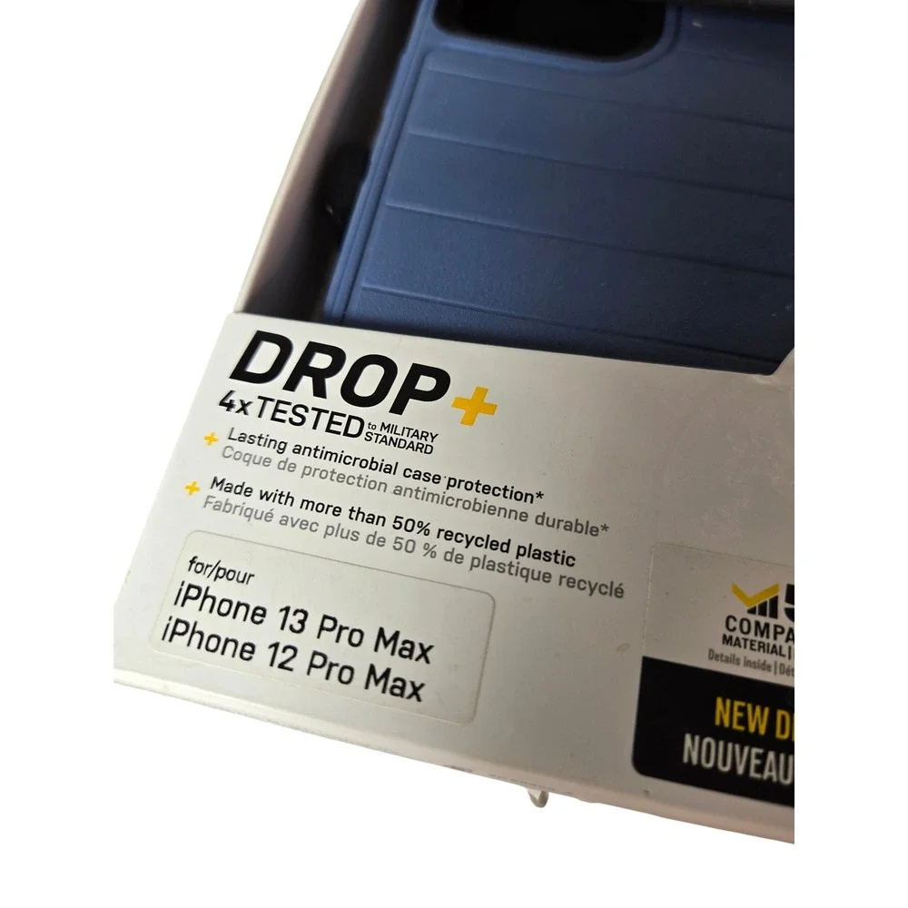 OtterBox Defender Pro iPhone 13 Pro Max 12 Pro Max Case Blue Rugged Holster